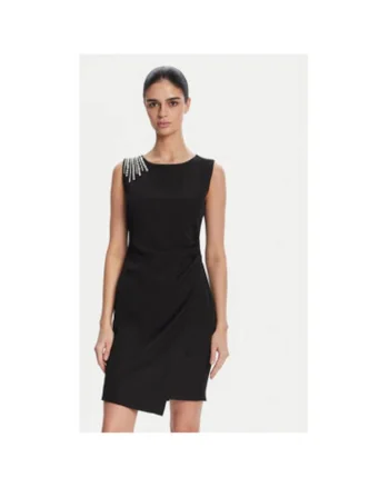 Rochie dama  ACAB000805, Poliester/Elastan, Negru