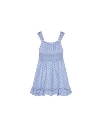 Rochie din bumbac cu bretele