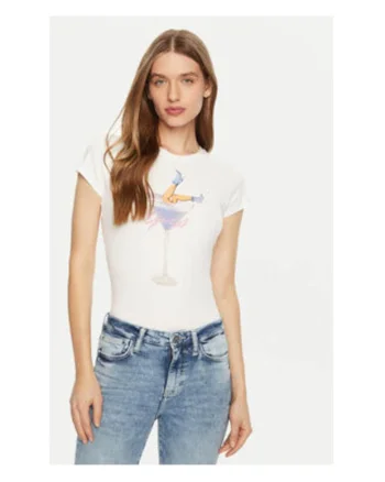 TricouSlim Fit Cu Grafic Print