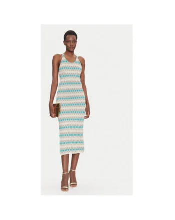 Rochie dama  FS25SD5006K414F8, Viscoza/Nylon, Multicolor, Multicolor