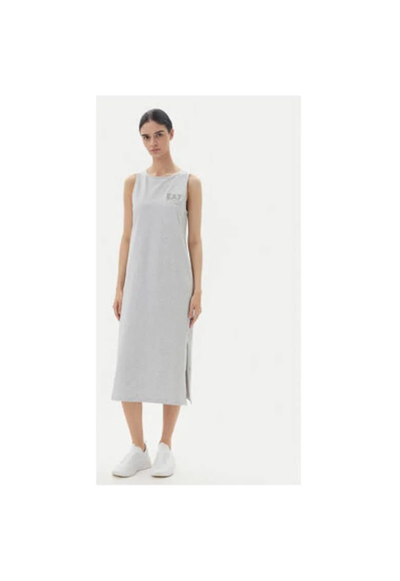 Rochie dama  Emporio Armani, 7W000180 AF12484, Bumbac, Gri