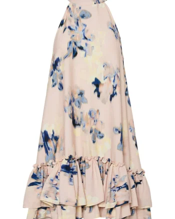 Rochie de vara dama  26037247, Viscoza/Poliamida, Roz