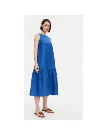 Rochie de vara dama  RP1MR066, In/Poliester, Albastru