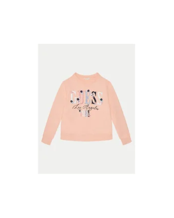 Bluzon din bumbac cu broderie logo