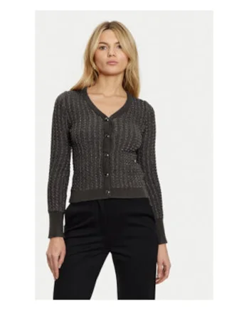 Cardigan cu decolteu in V,