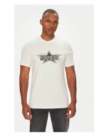 Tricou barbatesc din bumbac cu imprimeu grafic,