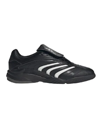 Pantofi sport din piele ecologica Predator, Negru/Alb murdar