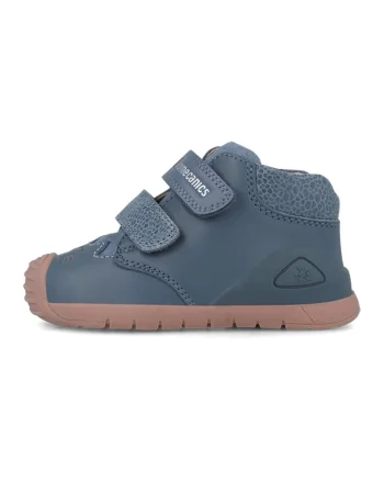 Pantofi uni cu velcro, Albastru ultramarin