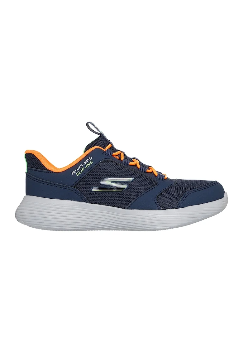 Pantofi sport din plasa Go Run 400 V2- Turbo, Portocaliu/Bleumarin