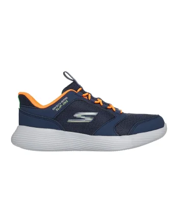 Pantofi sport din plasa Go Run 400 V2- Turbo, Portocaliu/Bleumarin