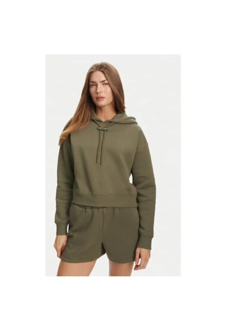 Bluza dama  HARW0044242, Bumbac/Poliester, Kaki, Kaki
