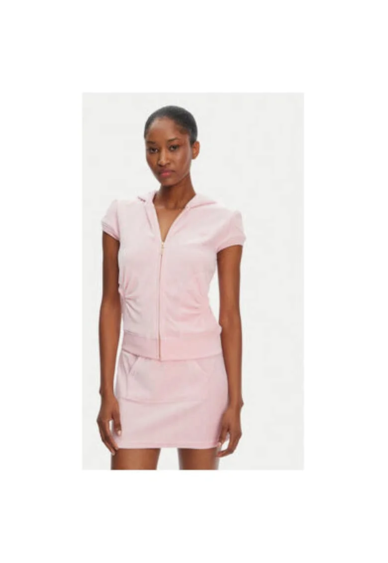 Bluza dama  JCGAS125021G, Bumbac/bambus, Roz, Roz
