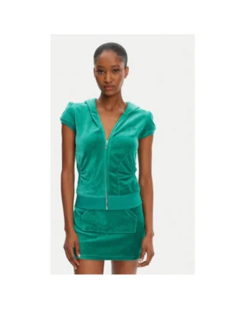 Bluza dama  JCGAS125021, Bumbac/bambus, Verde, Verde