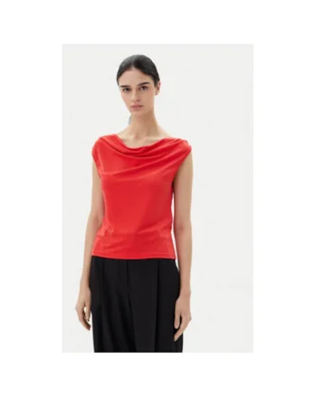 Bluza dama  15351679, Viscoza/Poliester, Rosu, Rosu