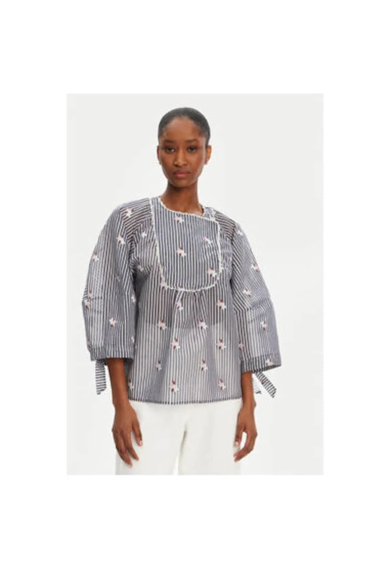 Bluza dama  252102525224, Bumbac/Poliester, Bleumarin, Bleumarin