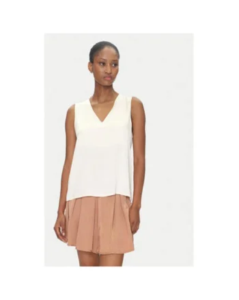 Bluza dama  TD0765, Viscoza, Ecru, Ecru