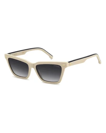 Ochelari de soare cu lentile uni, Negru/Bej