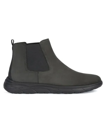 Botine cu glezna joasa pentru barbati  U36E1A-022EK, Textil, Maro, Maro