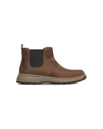 Botine barbati  TB0A5R8Z2541, Piele naturala, Maro, Maro