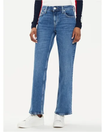 Blugi dama  Straight Fit, Albastru
