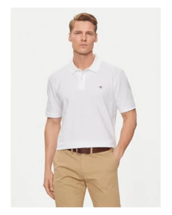 Tricou Polo Barbati  Alb, Alb