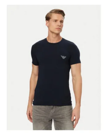Tricou barbati,  albastru, bumbac