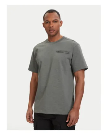 Tricou barbati,  culoare verde, bumbac organic, croiala regular fit