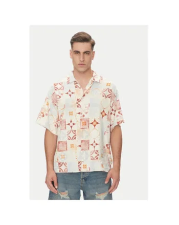 Camasa barbati Jack Jones, 12277225, Bumbac/In, Multicolor, Multicolor