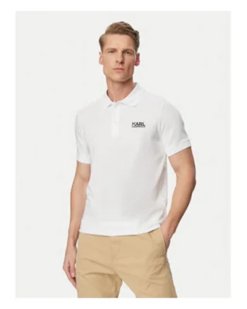 Tricou Polo Barbati,  Alb, bumbac, maneca scurtaqwfeqw, Alb