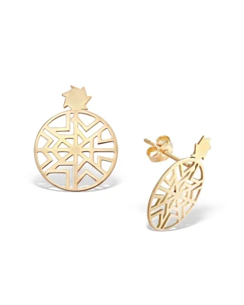Cercei AZTEC WIND, aur 14K