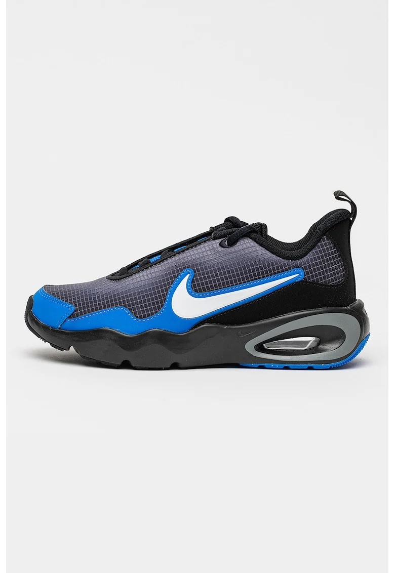 Pantofi sport low-cut Air Max Nova, Gri/Albastru inchis/Negru stins