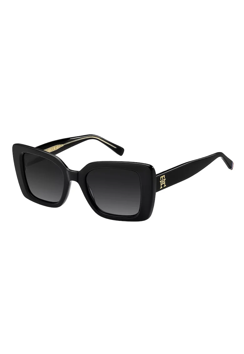 Ochelari de soare butterfly cu lentile in degrade, Negru