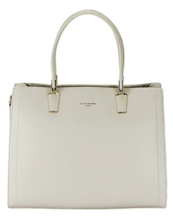 Geanta  Paris -5 11, Crem, 24x31x12