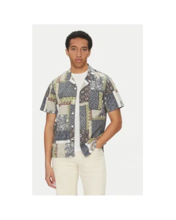 Camasa barbati Levi S, 72625-0110, Bumbac/Tencel, Multicolor, Multicolor
