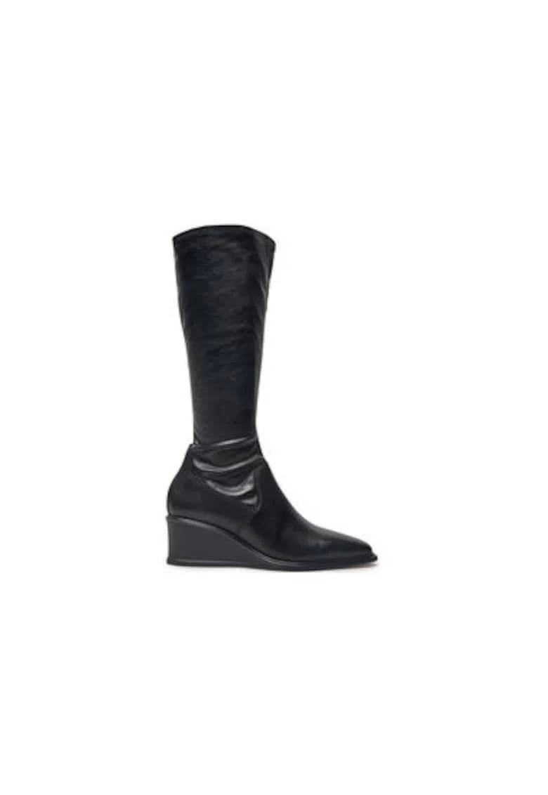 Cizme dama  5829-102-20, Piele naturala, Negru, Negru