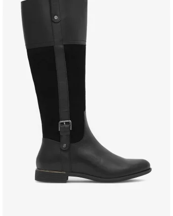 Cizme dama  5904862377322, Piele naturala, Negru, Negru