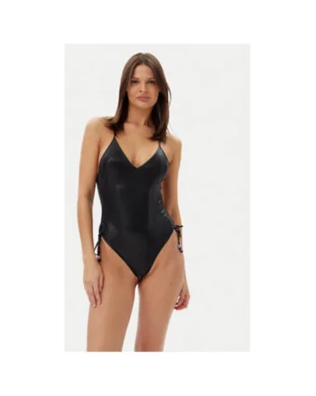 Costum de baie dama  C22KT9 011, Negru, Negru