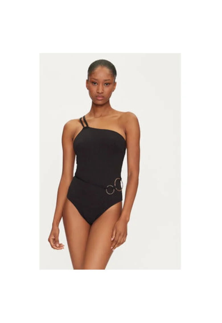 Costum de baie dama  C16ZT9 011, Poliamida/Elastan, Negru, Negru