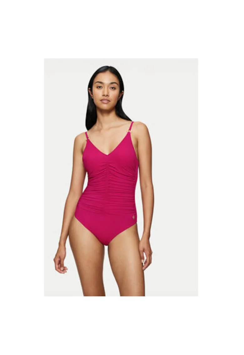 Costum de baie dama  10222233, Poliamida/Elastan, Roz, Roz