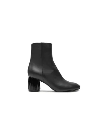 Ghete dama  Piele naturala, Negru, Negru