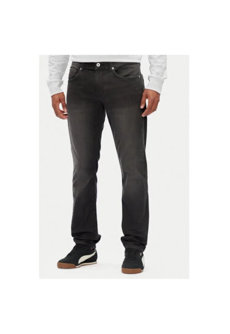 Pantaloni barbati  PM207389XG7, Bumbac/Viscoza, Gri, Gri