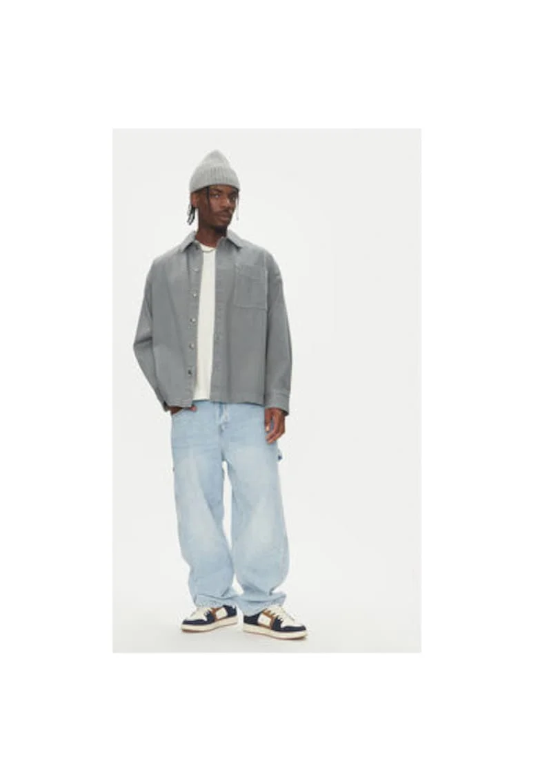 Pantaloni barbati  ADYDP03087, Bumbac, Albastru deschis, Albastru deschis