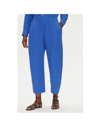 Pantaloni dama  713952-05, Bumbac, Albastru, Albastru