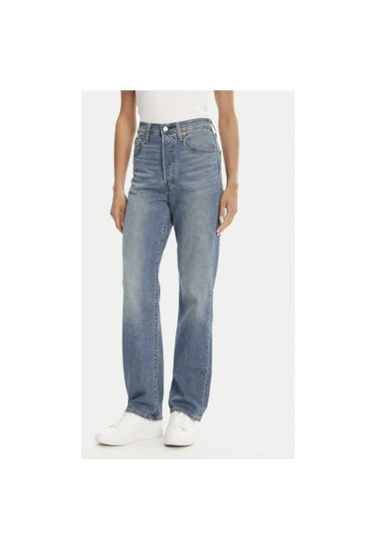 Pantaloni dama Levi S, 72693-0230, Bumbac/Lyocell, Albastru, Albastru