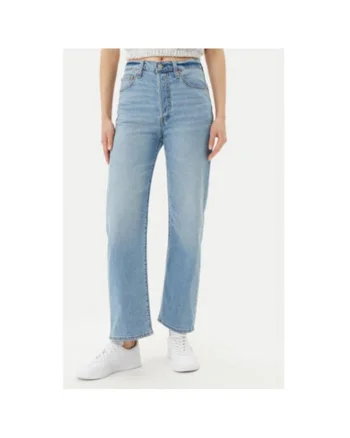 Pantaloni dama Levi S, 72693-0229, Bumbac/Lyocell, Albastru, Albastru