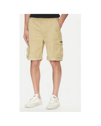 Pantaloni scurti barbati  251BE250CT3501, Bumbac, Bej, Bej