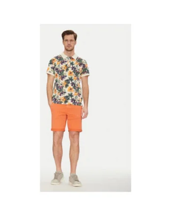 Pantaloni scurti barbati  20717939, Bumbac, Portocaliu, Portocaliu