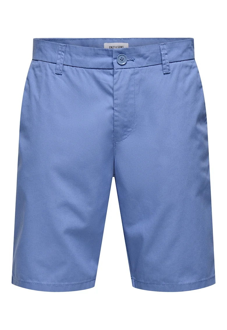 Pantaloni scurti barbati  Sons, 22034682, Bumbac/Poliester, Albastru, Albastru