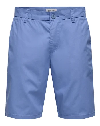 Pantaloni scurti barbati  Sons, 22034682, Bumbac/Poliester, Albastru, Albastru