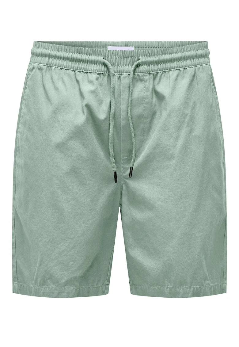 Pantaloni scurti barbati  Sons, 22027949, Bumbac, Verde, Verde